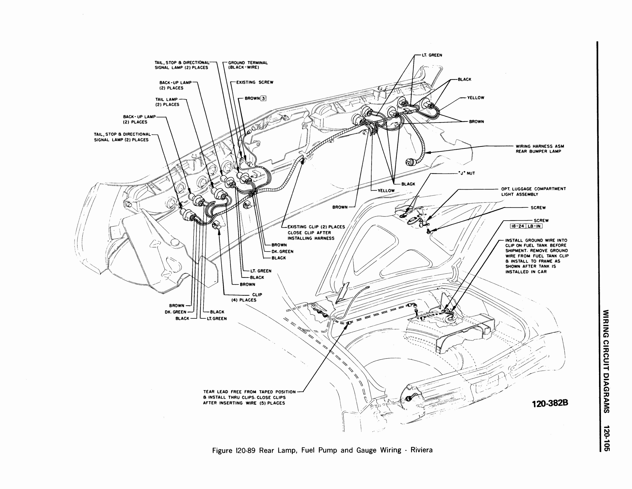 1970 Buick Shop Manual - Chassis Electrical Page 106 of 141